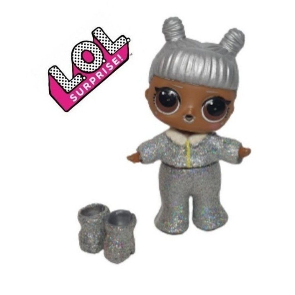 LOL Surprise Dolls TINZ Eye Spy Under Wraps Tots Series Mini 3" Figure Doll Toy